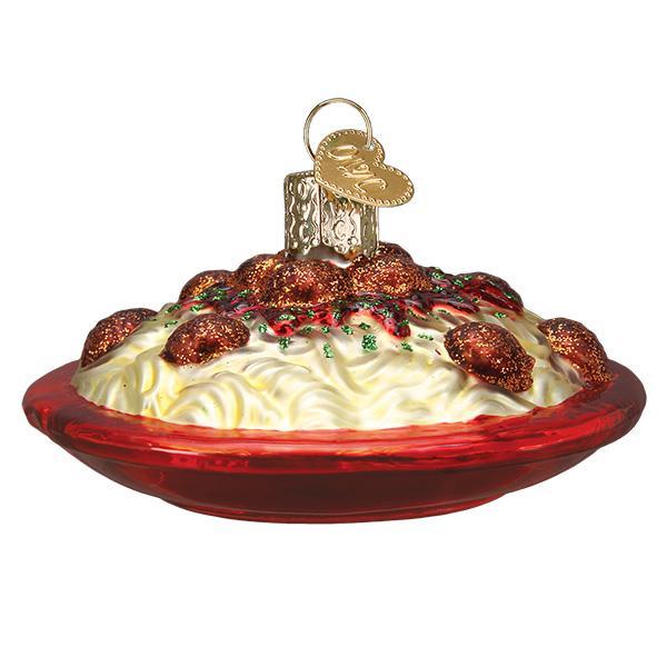 Spaghetti And Meatballs Ornament - themonogram manor 