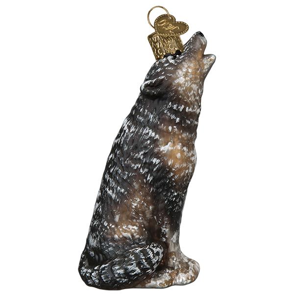 Vintage Howling Wolf Ornament - themonogram manor 