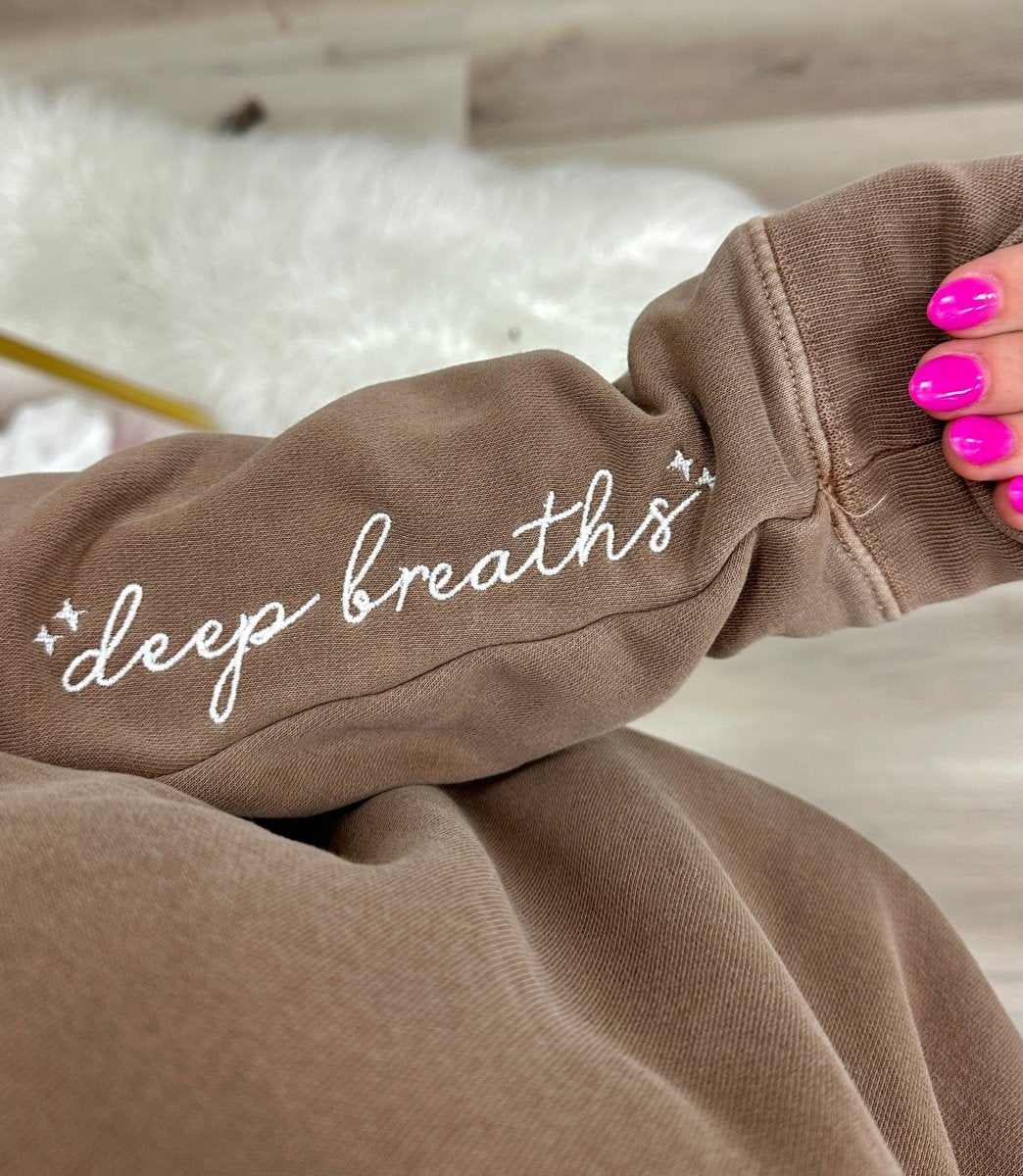 Mama 'Deep Breaths Reminder' Cozy Crew - themonogram manor 