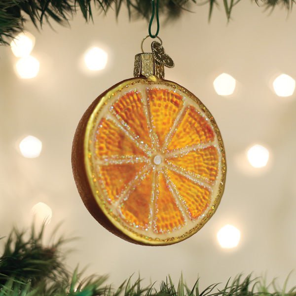 Orange Ornament - #themonogram manor #