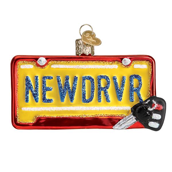 New Driver Ornament - #themonogram manor #