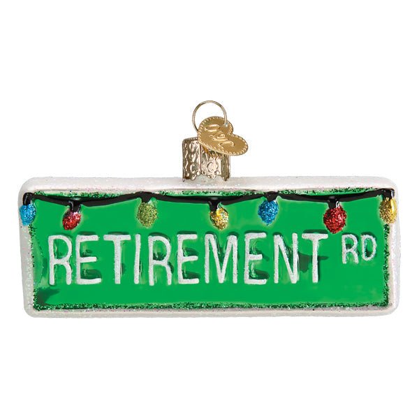 Happy Retirement Ornament - #themonogram manor #