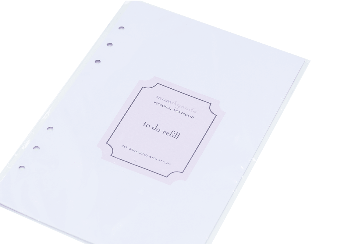 A5 Refills for Meal Planning, To - Do Lists & Notes - themonogram manor 