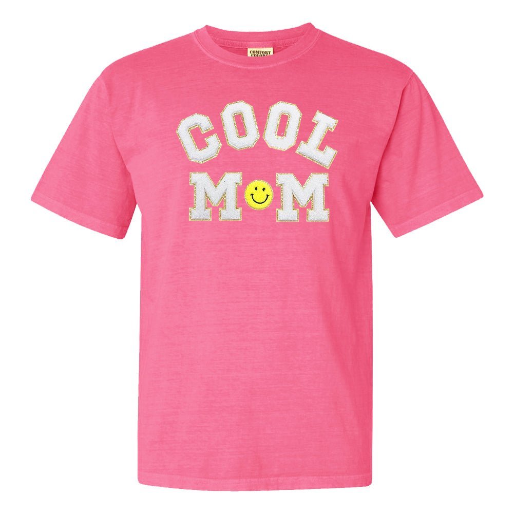 Cool Mom Letter Patch T-Shirt - themonogram manor 