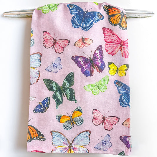Butterfly Tea Towel - themonogram manor 