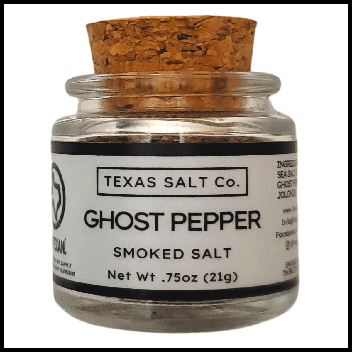 Ghost Pepper Smoked Salt - themonogram manor 