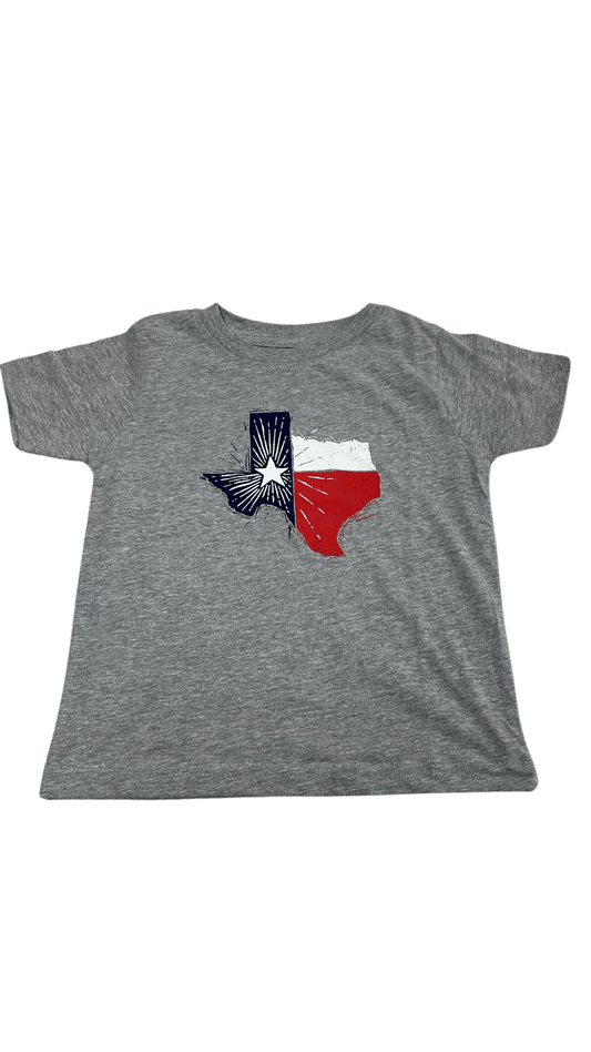 Texas State Flag Toddler T-Shirt - themonogram manor 
