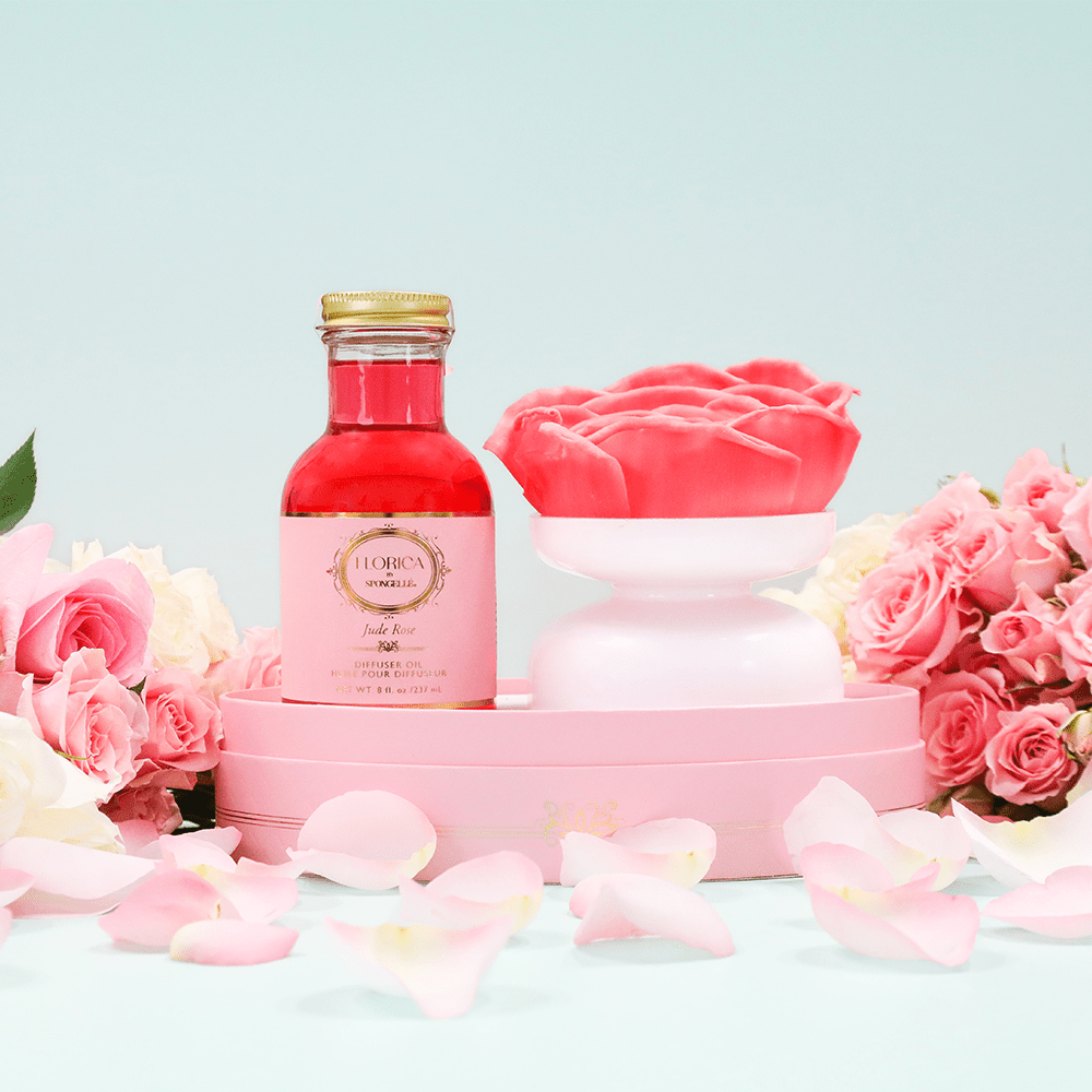 Jude Rose Floret Diffuser | Florica - themonogram manor 