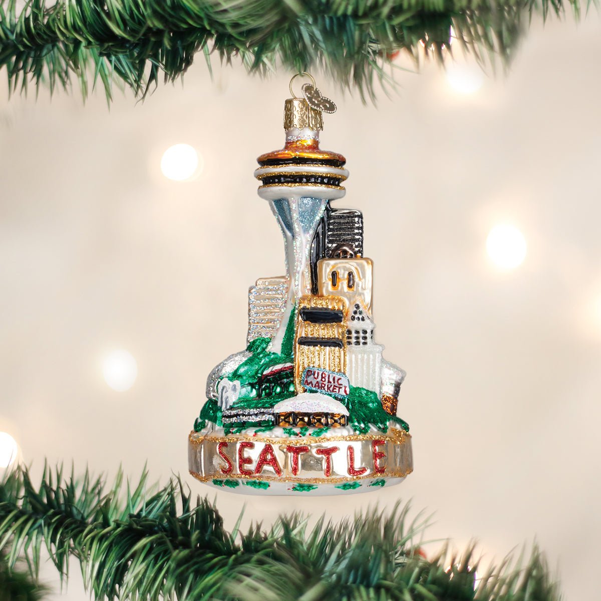 Seattle Skyline Ornament - themonogram manor 