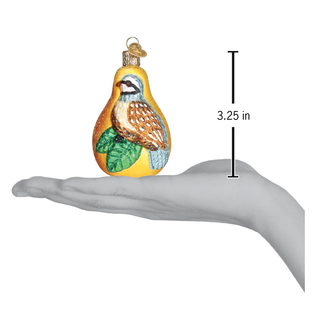 Partridge In A Pear Ornament - themonogram manor 