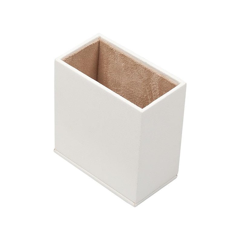 MOOG Leather Desk Set - Double Document Tray - Black - 10 PCS - themonogram manor 