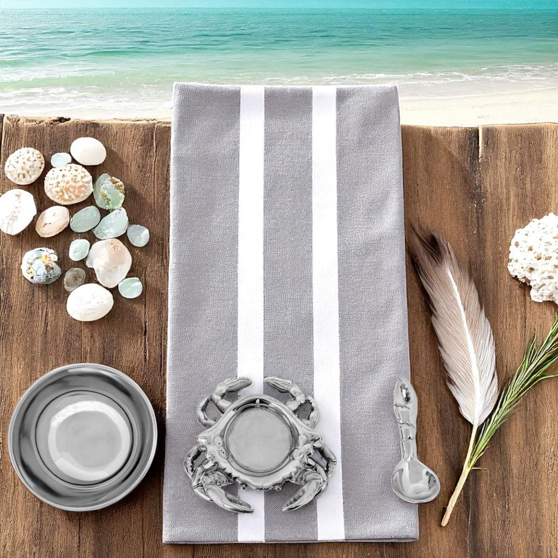 Crab 3-Piece Condiment Set - themonogram manor 
