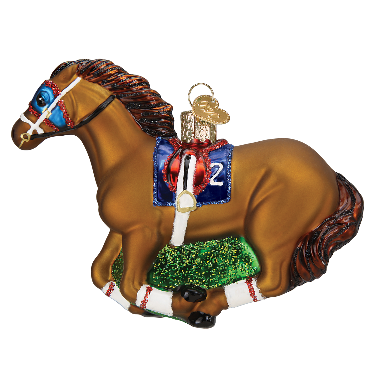 Racehorse Ornament - themonogram manor 