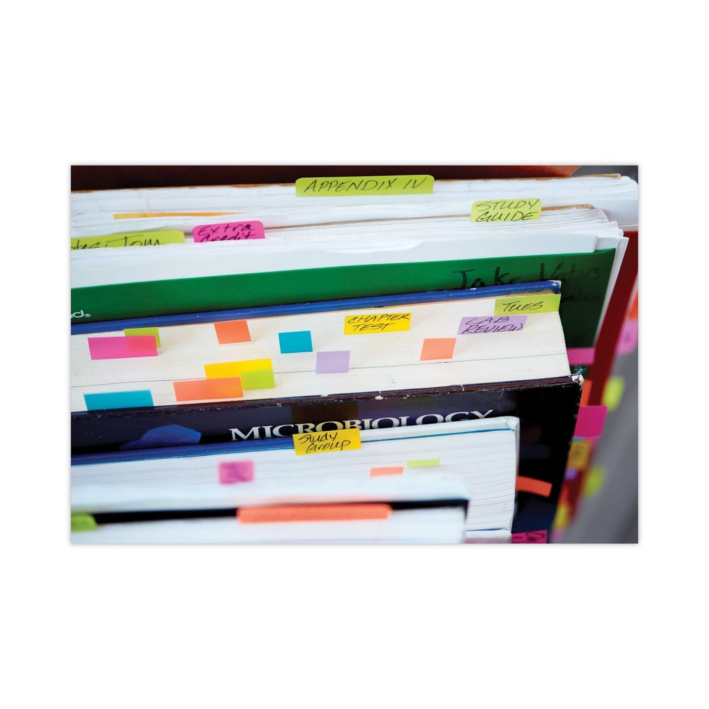 Post - it Marking Page Flags in Dispensers, Green, 50 Flags/Dispenser, 12 Dispensers/Pack - themonogram manor 