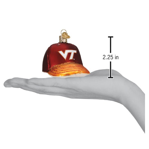 Virginia Tech Baseball Cap Ornament - themonogram manor 