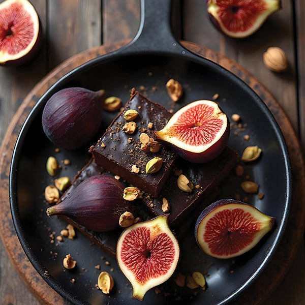 Dark Rum Pistachio Fig Candle - themonogram manor 