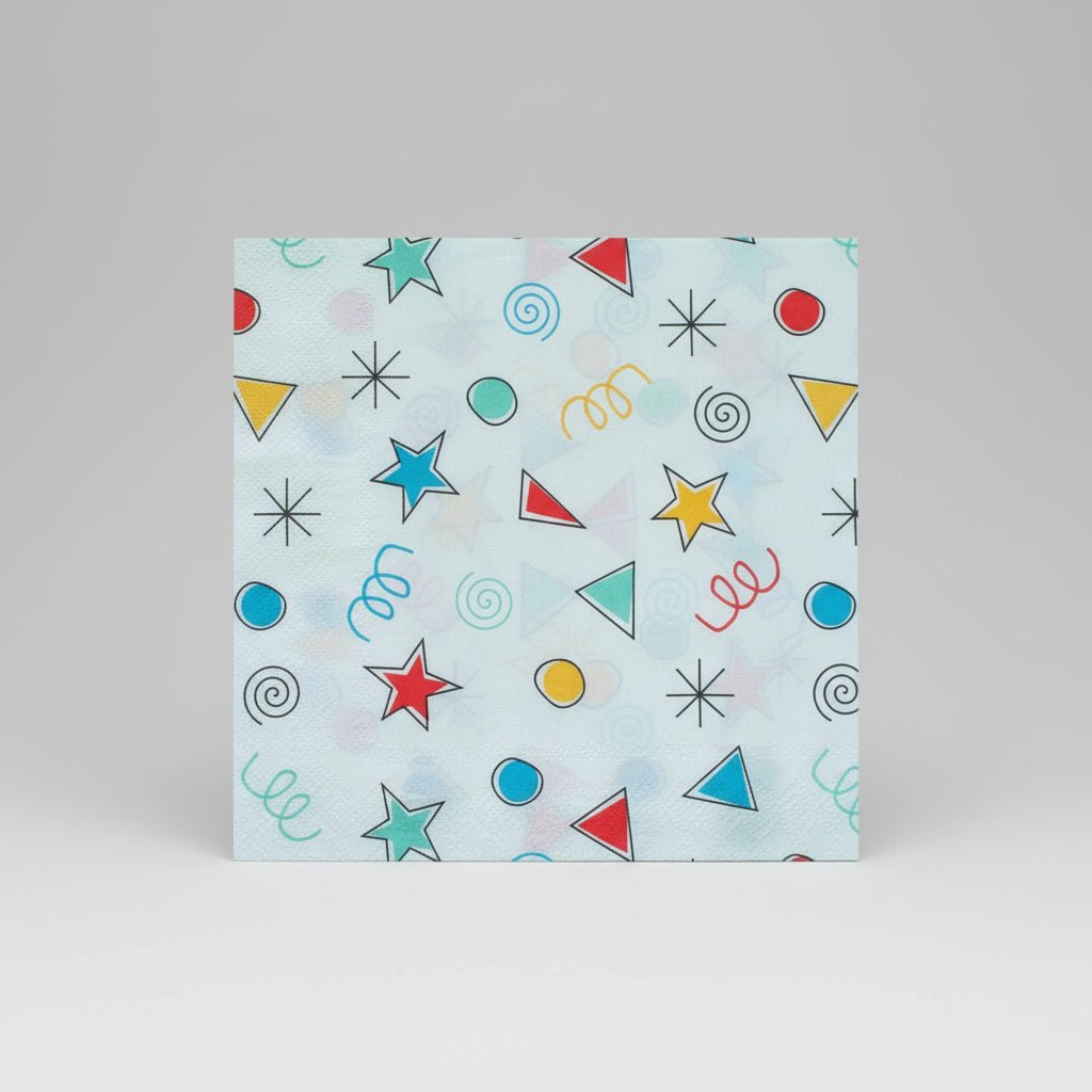 Happy Colors Napkins (Set of 16) - themonogram manor 