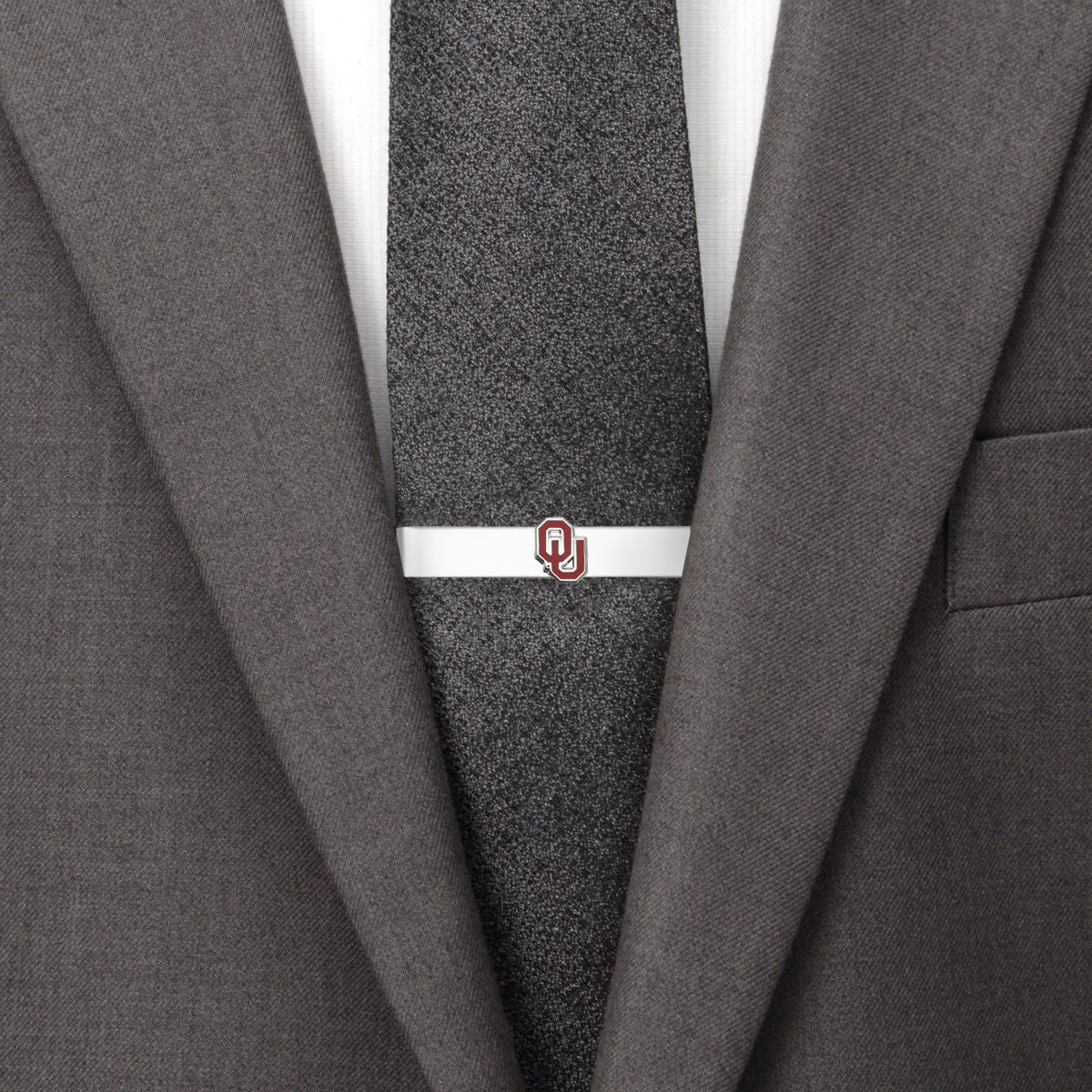 NCAA University of Oklahoma Cufflinks and Tie Bar Gift Set - themonogram manor 