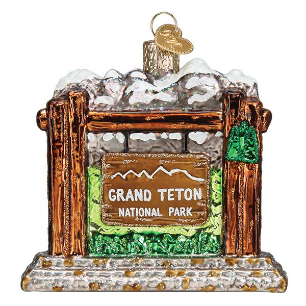 Grand Teton National Park Ornament - themonogram manor 