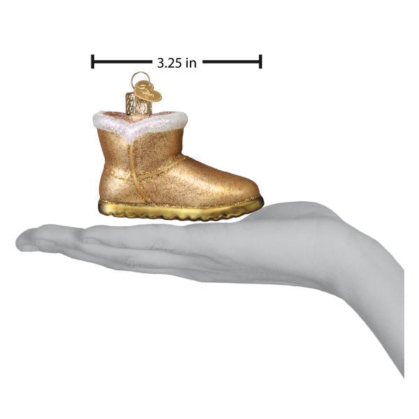 Sheepskin Boot Ornament - themonogram manor 