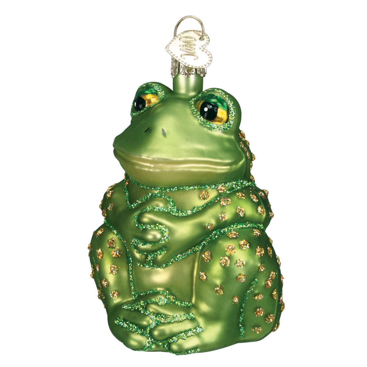 Sitting Frog Ornament - #themonogram manor #