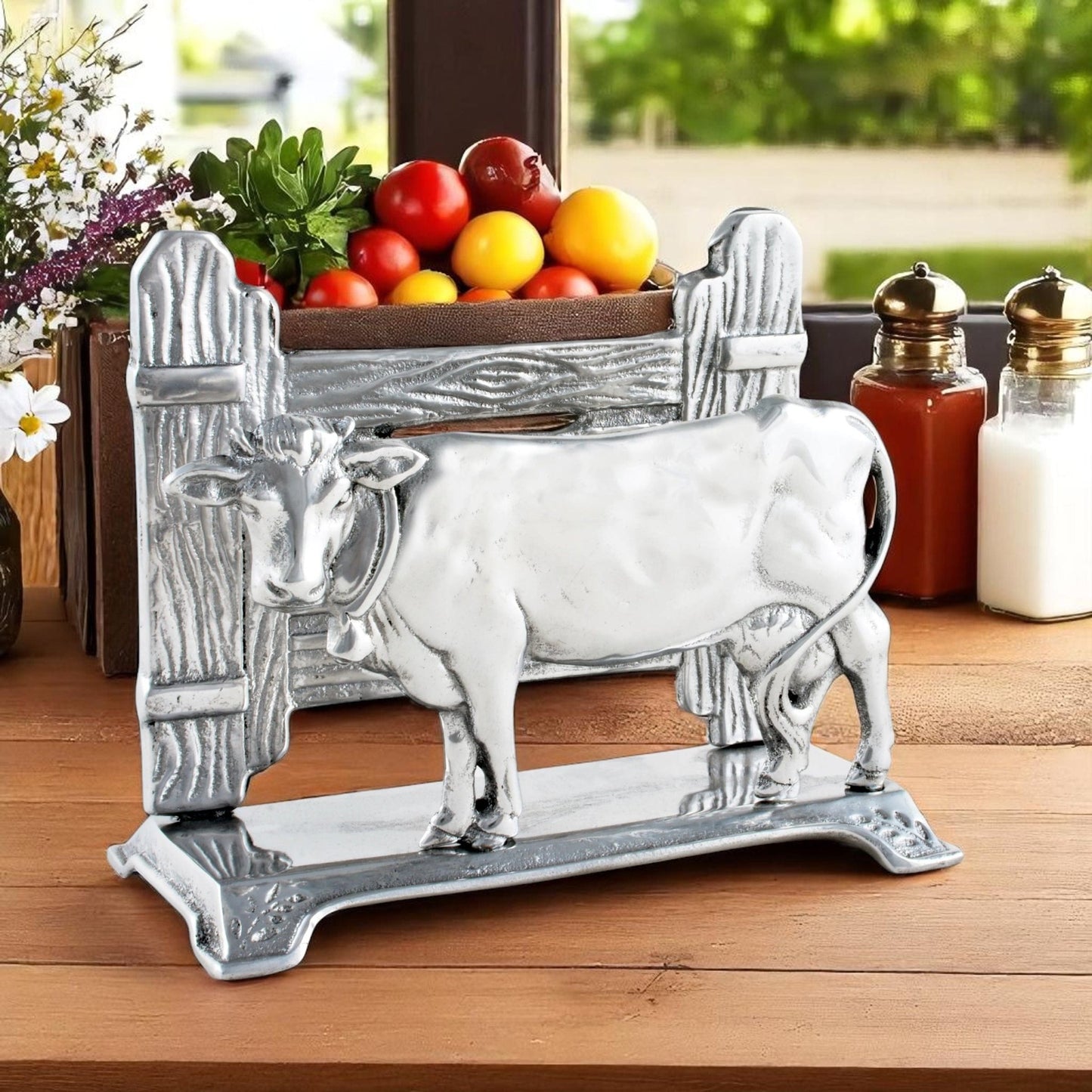Cow Napkin Holder - themonogram manor 
