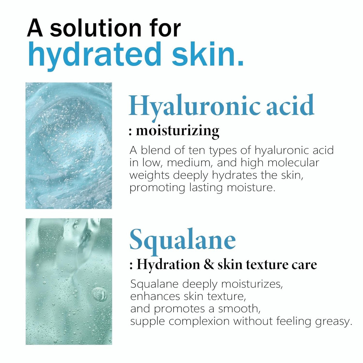 SKIN627 Daily Face Moisturizer, Face Cream, Facial Cream 1.76 Oz Korean Skin Care Korean Moisturizer (Hyaluron with Squalane) - themonogram manor 