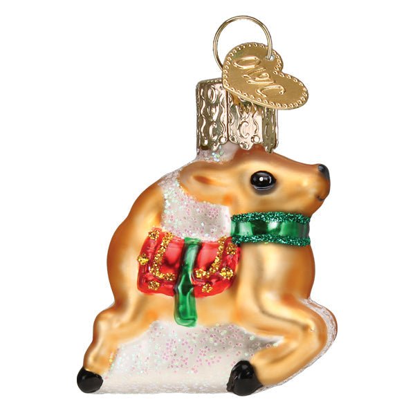 Mini Reindeer Ornament - #themonogram manor #
