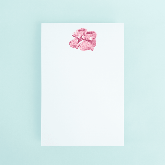 Pink Booties - themonogram manor 