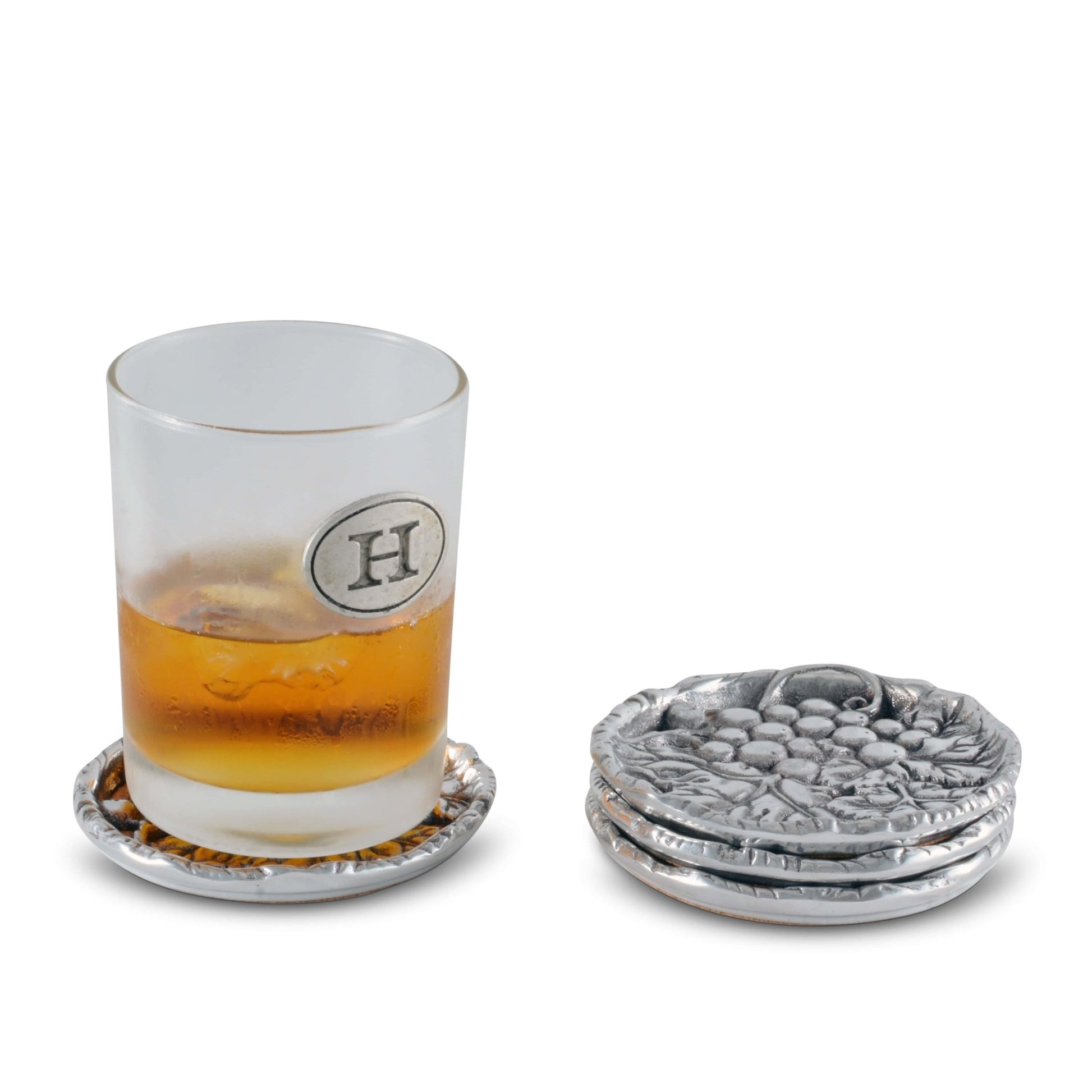 Grape Drink Coaster Set of 4 - themonogram manor 