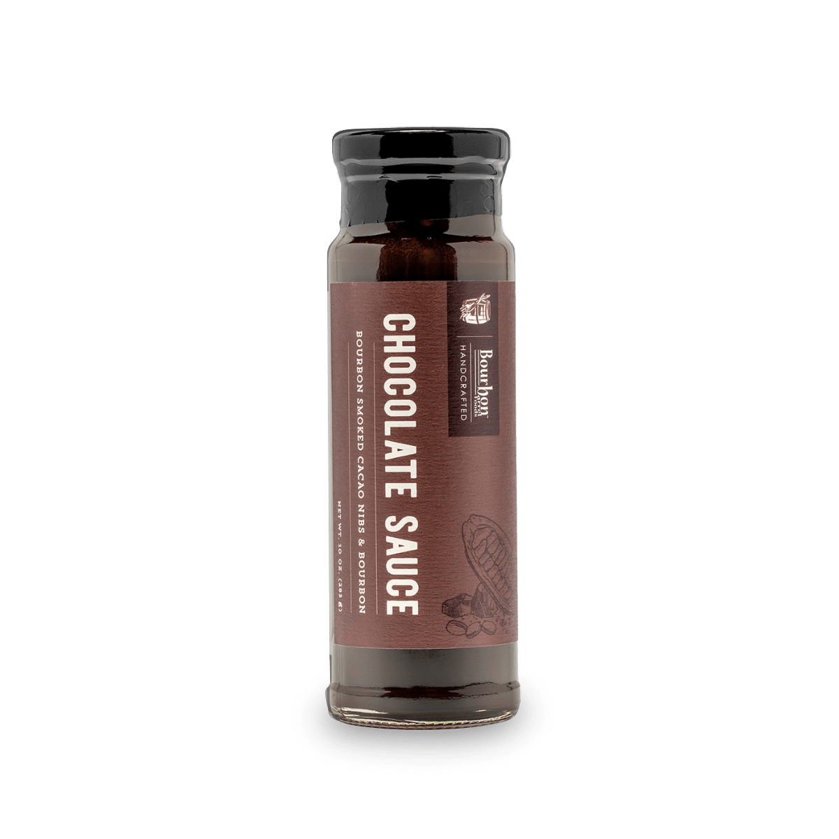 Chocolate Sauce – Bourbon Smoked Cacao Nibs & Bourbon - themonogram manor 