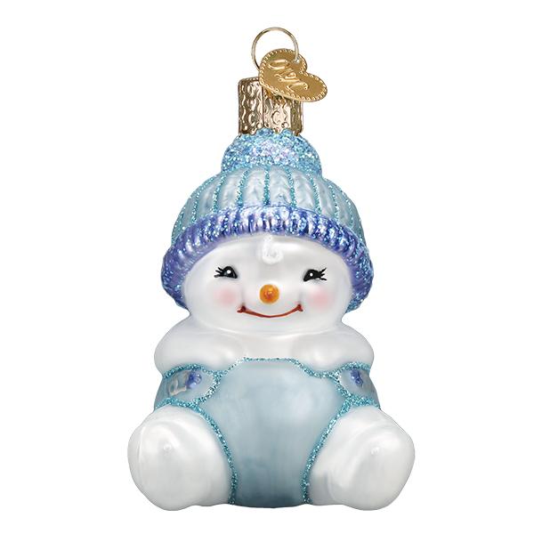 Snow Baby Boy Ornament - themonogram manor 