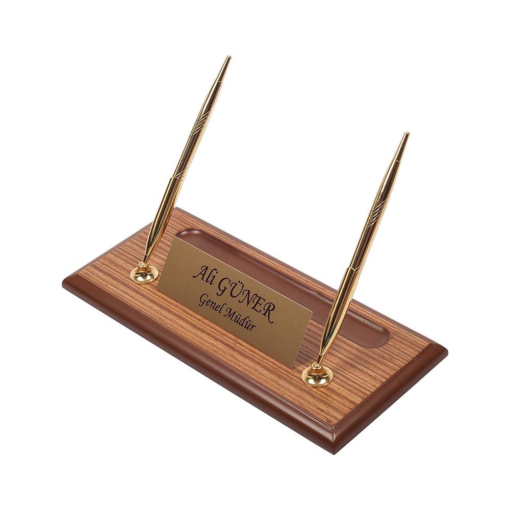 MOOG Zebrona Leather Desk Organizer Set - 11 PCS - themonogram manor 