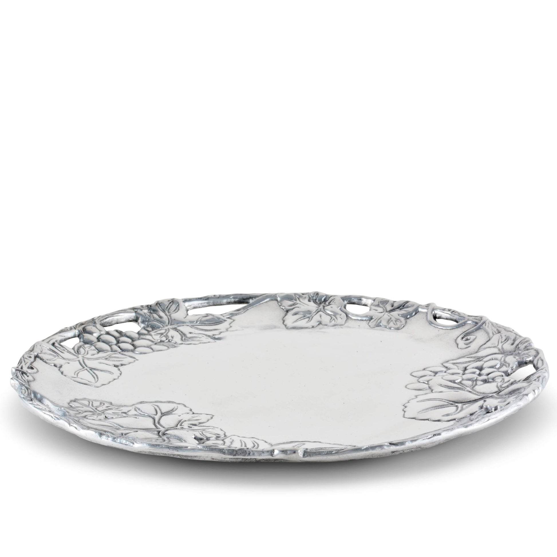 Grape 12 Round Plate - themonogram manor 