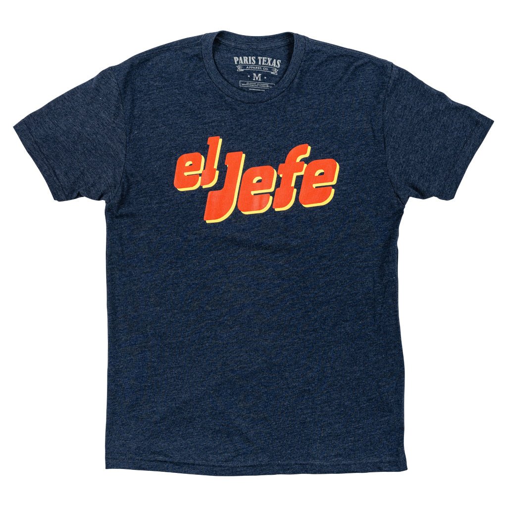 El Jefe T-Shirt - Midnight Navy - themonogram manor 