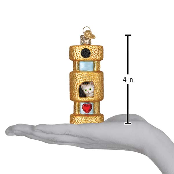 Cat Tower Ornament - #themonogram manor #