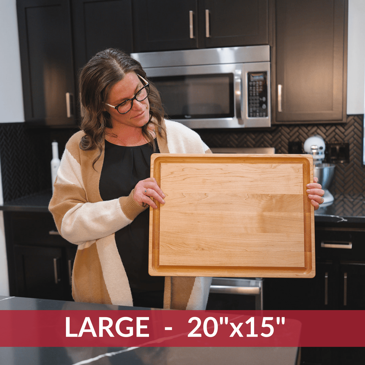 Large Maple Wood Cutting Board - themonogram manor 