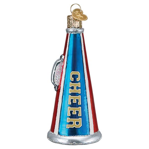 Cheer Megaphone Ornament - #themonogram manor #