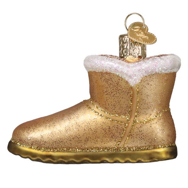 Sheepskin Boot Ornament - themonogram manor 