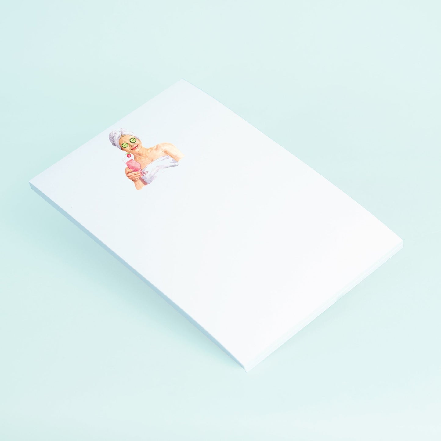 Cucumber Eyes Notepad - themonogram manor 