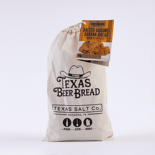 Texas Beer Bread - Salted Caramel Banana - themonogram manor 