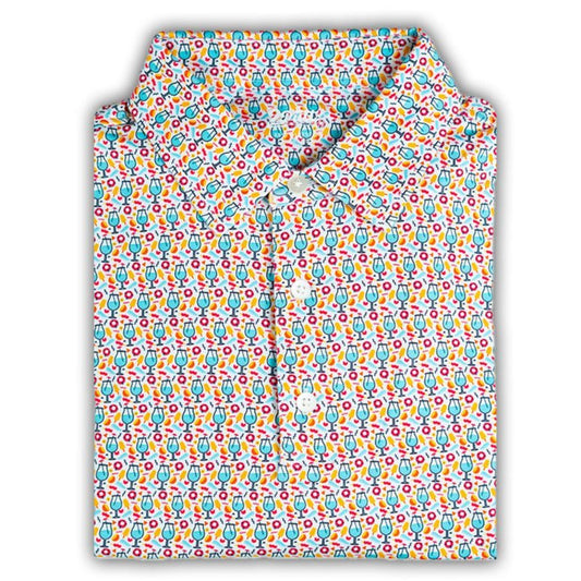Summer Vibes Men's Polo - themonogram manor 