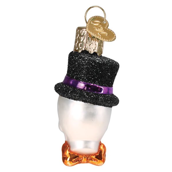 Mini Top Hat Skeleton Ornament - themonogram manor 
