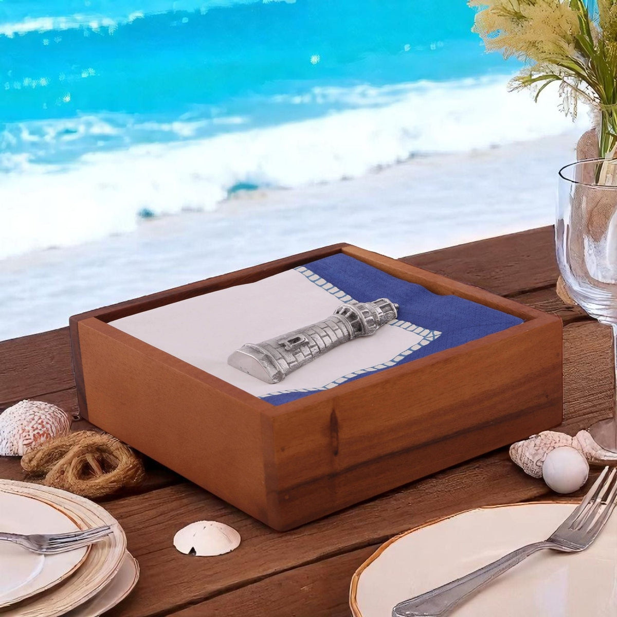 Lighthouse Napkin Weight - themonogram manor 