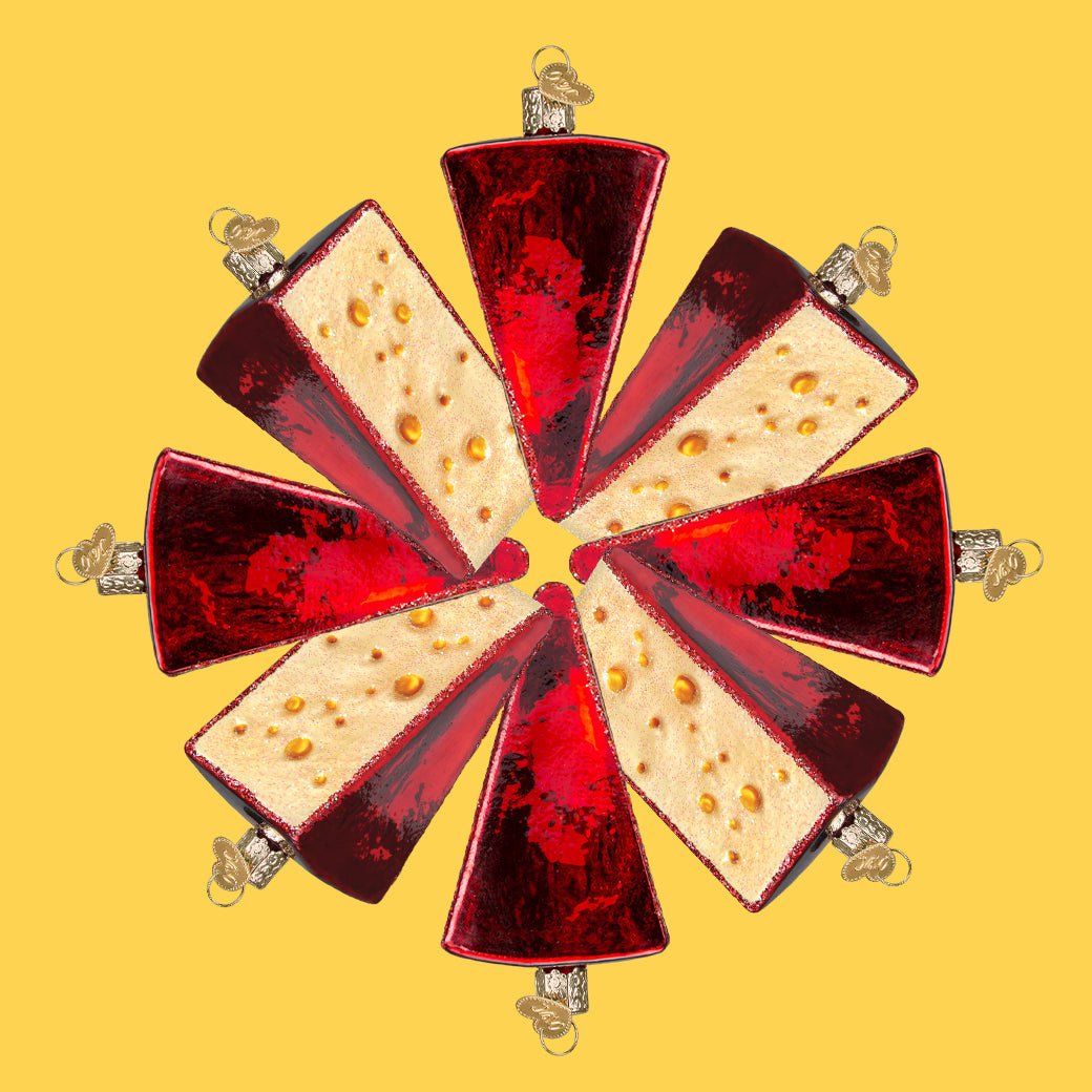 Cheese Wedge Ornament - themonogram manor 