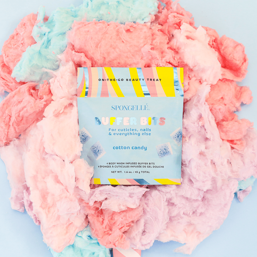 Cotton Candy | PediPOP! Buffer Bits - themonogram manor 