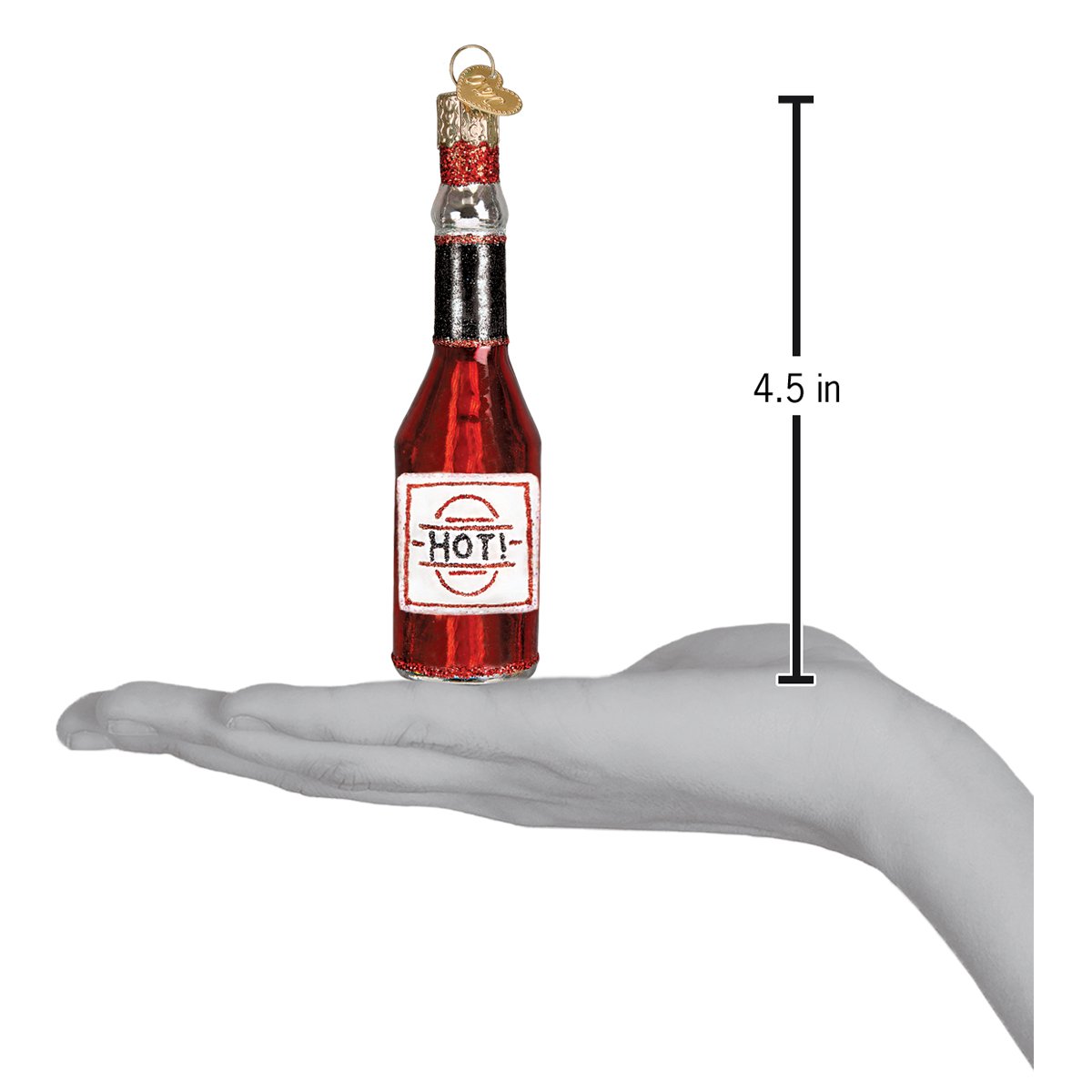 Hot Sauce Ornament - themonogram manor 