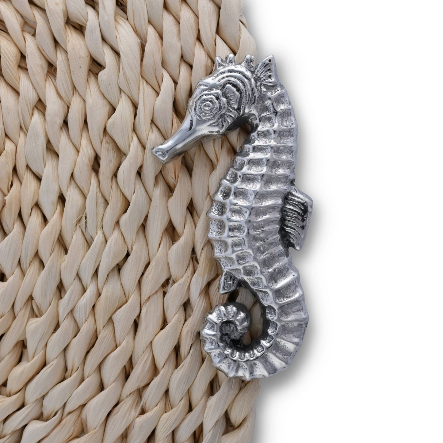 Sea Horse Twisted Seagrass Placemats - set of 4 - themonogram manor 
