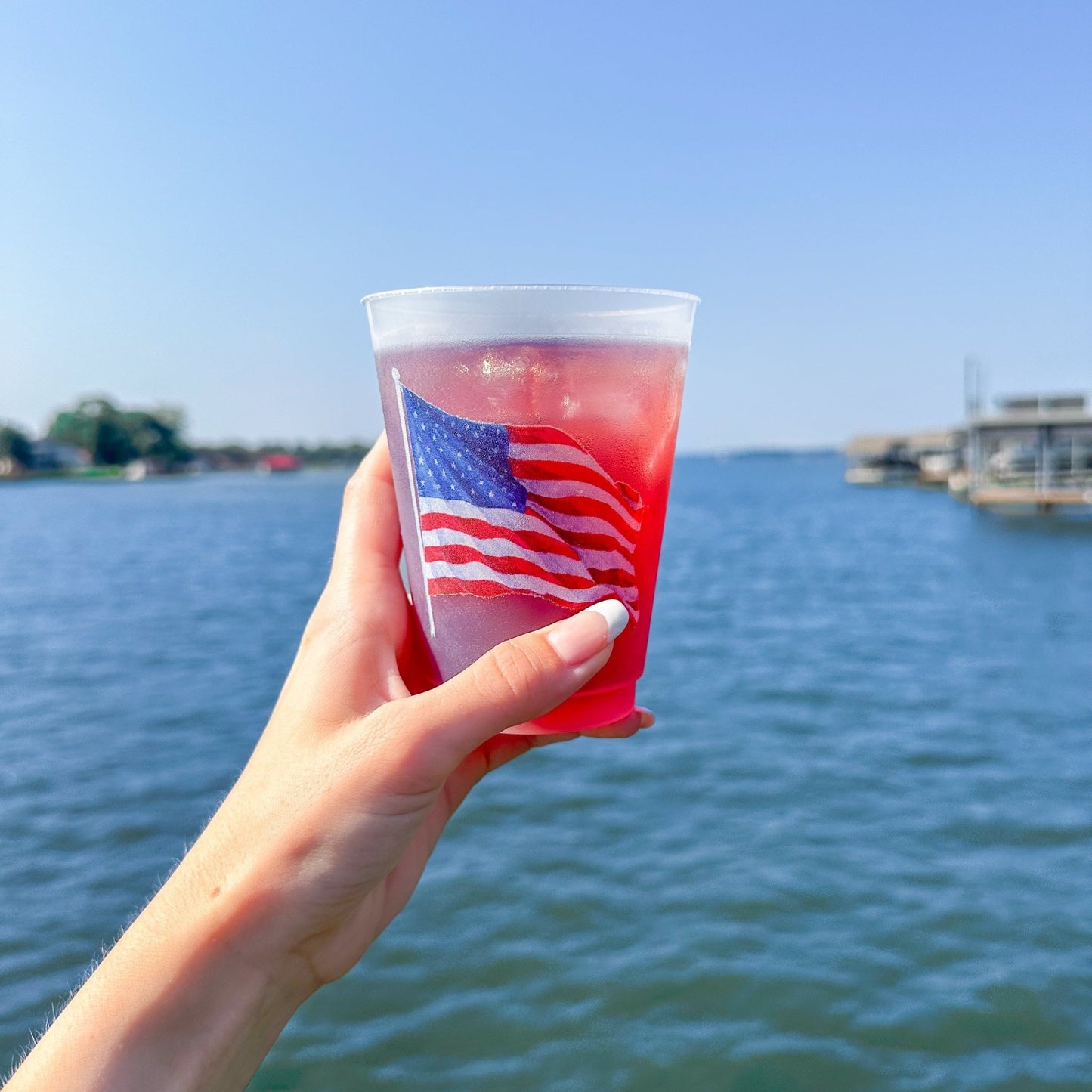 American Flag Cups - themonogram manor 