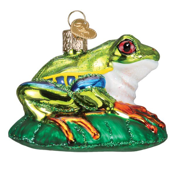 Red-eyed Tree Frog Ornament - themonogram manor 